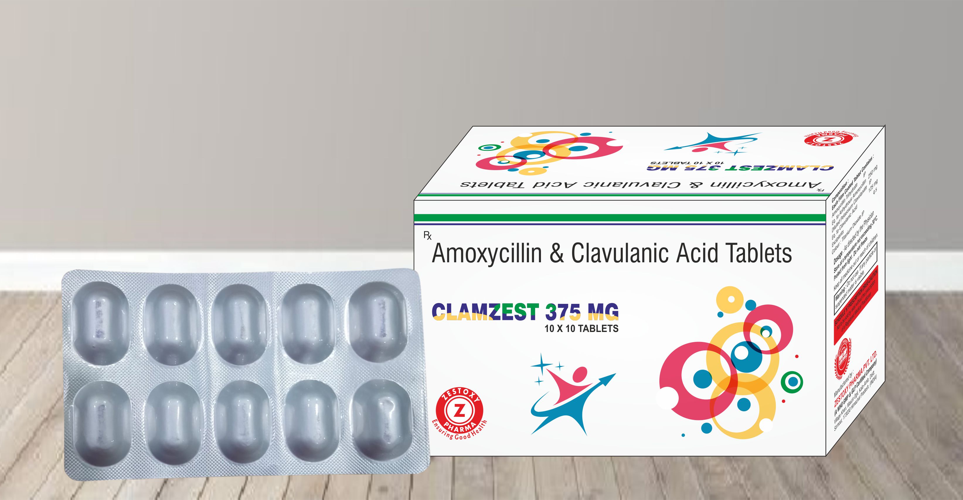 CLAMZEST 375 MG TABLET